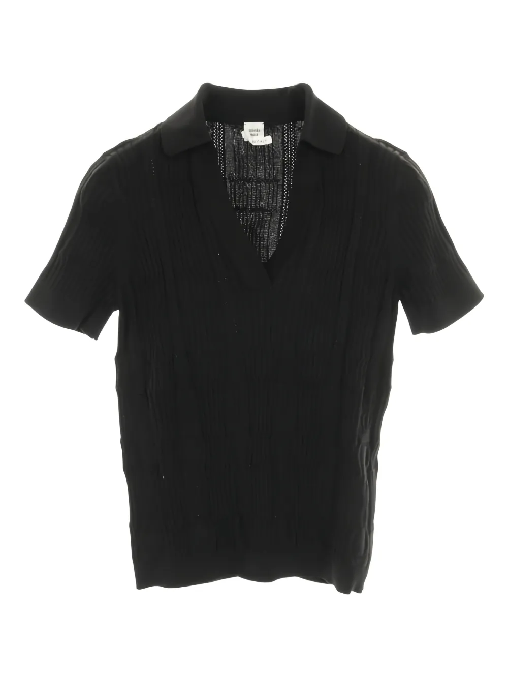 Hermès Pre-Owned T-shirt in maglia a maniche corte anni 2000 - Nero