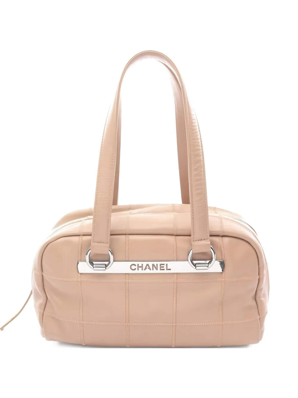 CHANEL Pre-Owned 2004-2005 Chocolate Bar Boston tote bag - Toni neutri