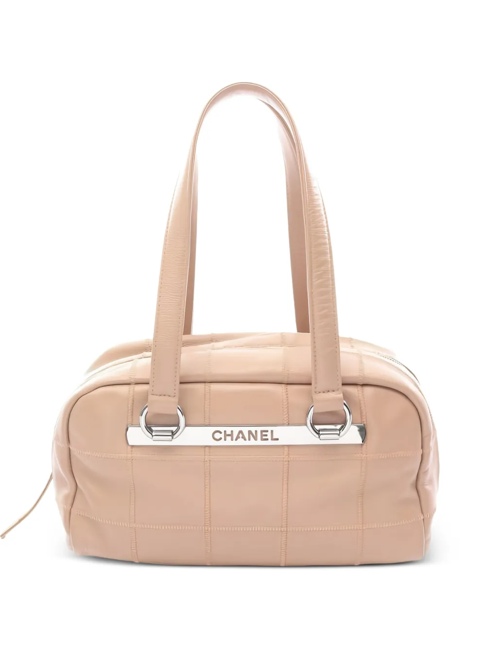 CHANEL Pre-Owned 2004-2005 Chocolate Bar Boston tote bag - Toni neutri