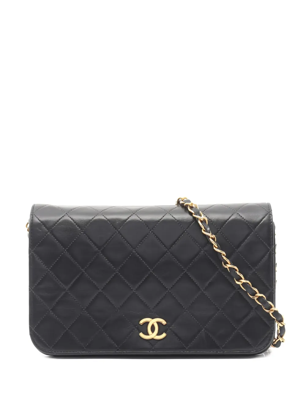 CHANEL Pre-Owned 1997-1999 matelasse chain cross bag - Nero