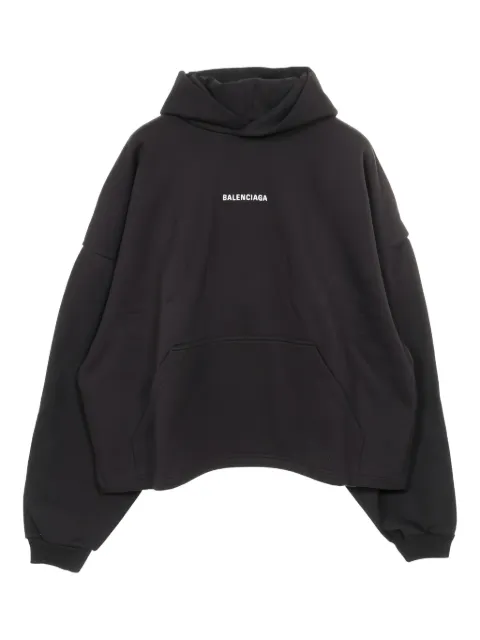 Balenciaga Pre-Owned logo-embroidered hoodie