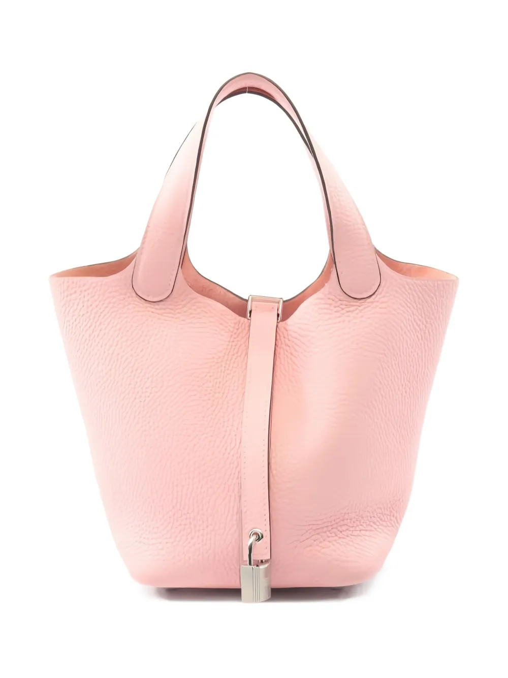 Hermès Pre-Owned Borsa tote Picotan Lock PM in pelle 2021 - Rosa