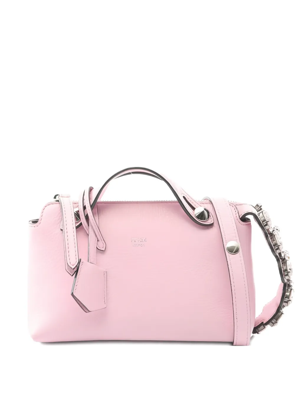 Fendi Pre-Owned Mini By The Way Bijou leather tote bag - Rosa