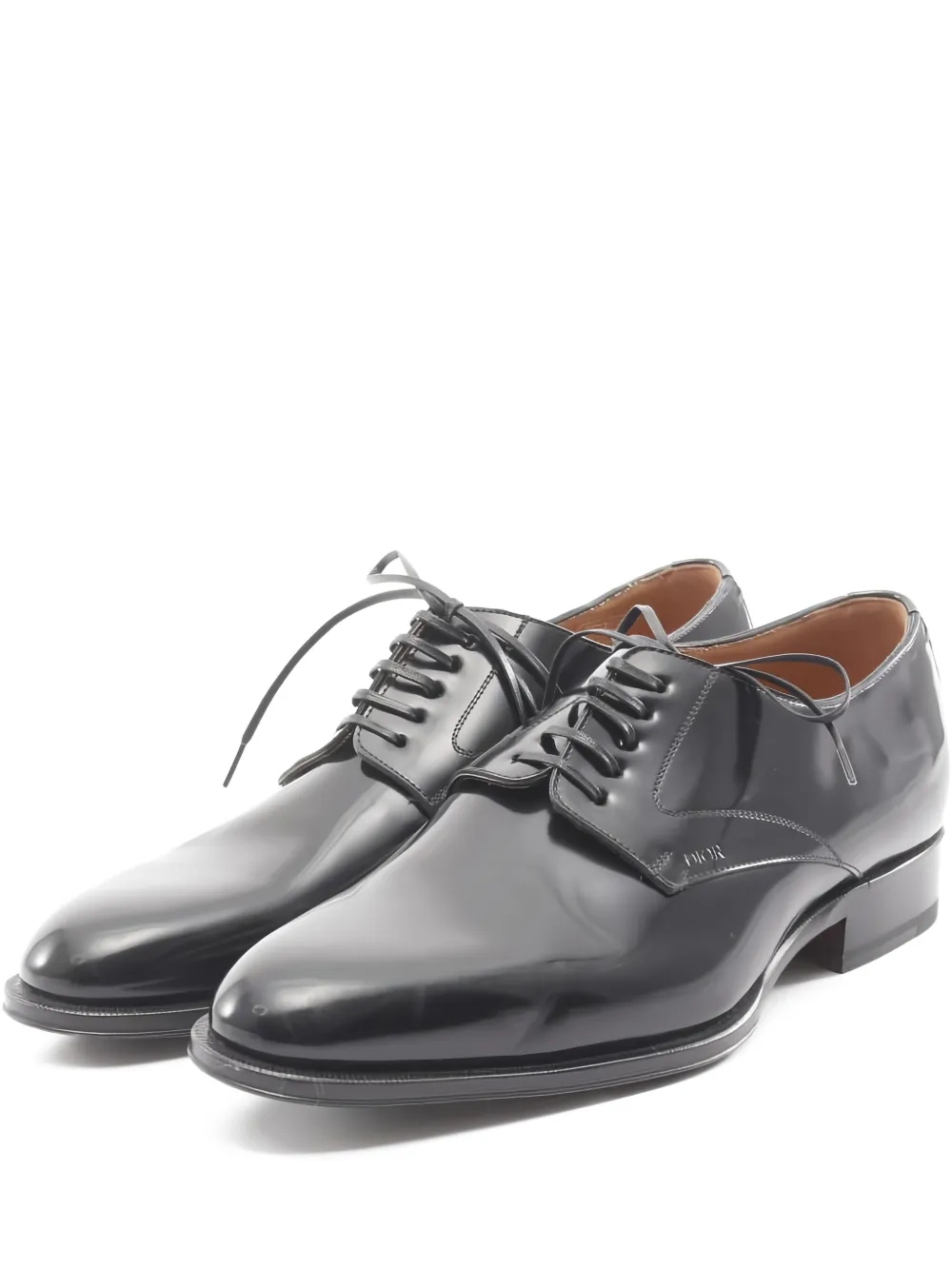 Christian Dior Pre-Owned lace-up derby shoes - Nero