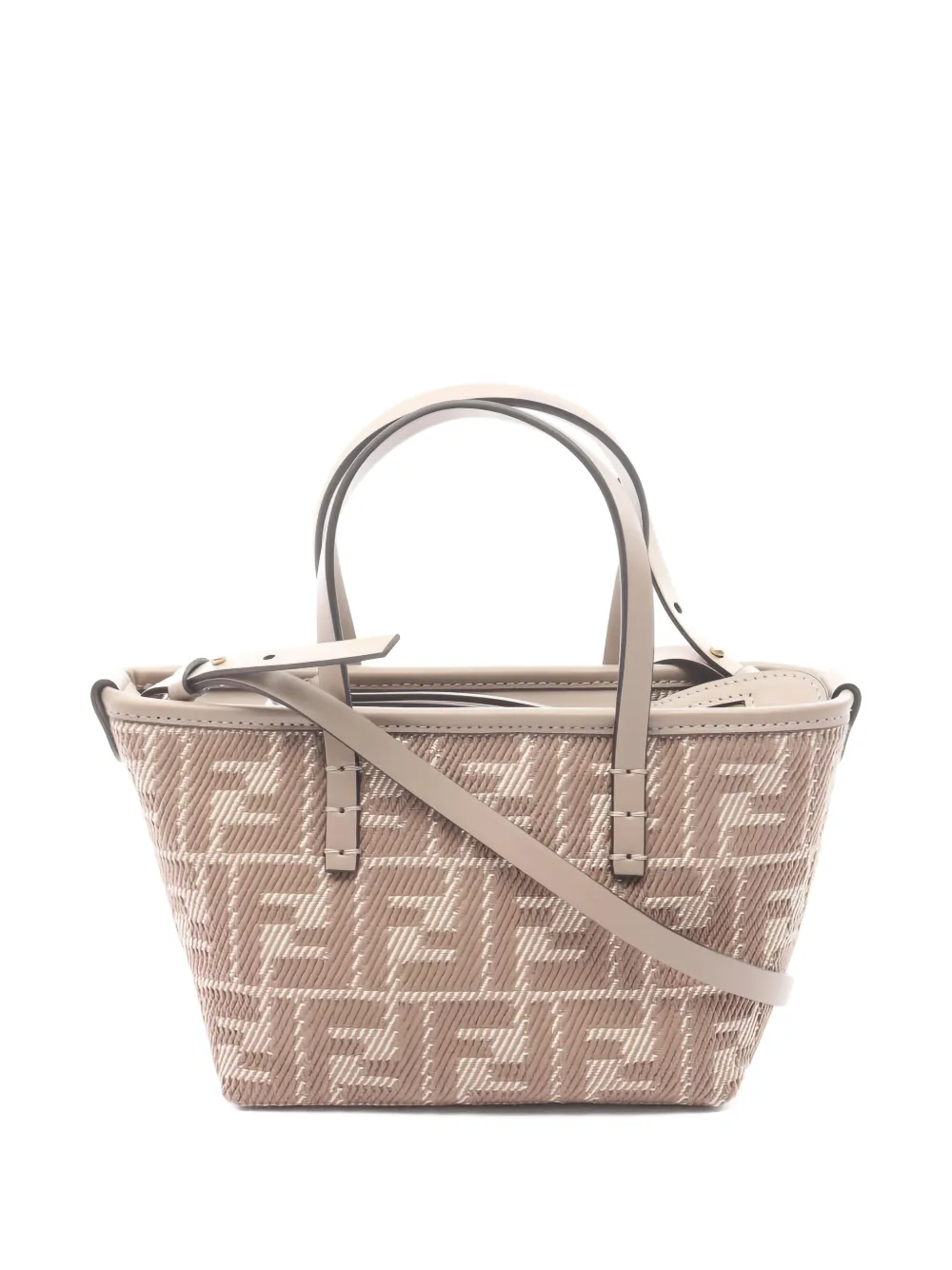 Fendi Pre-Owned 2020s mini Roll handbag - Toni neutri