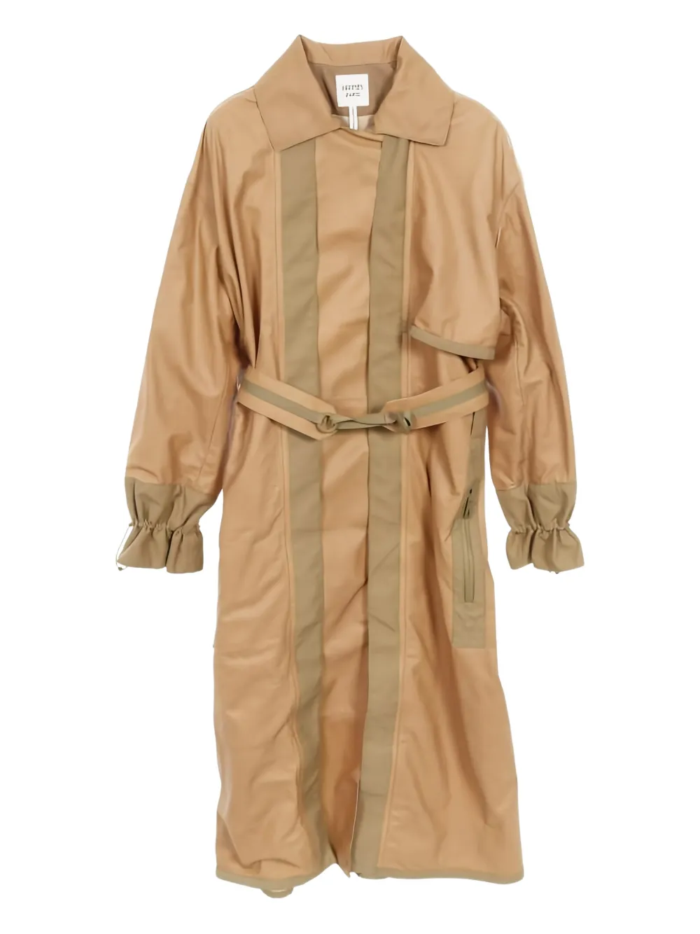 Hermès Pre-Owned 2010s belted coat - Neutrals