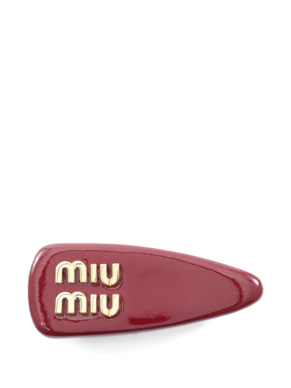 Miu Miu Pre-Owned Fermaglio con logo anni '20 - Rosso