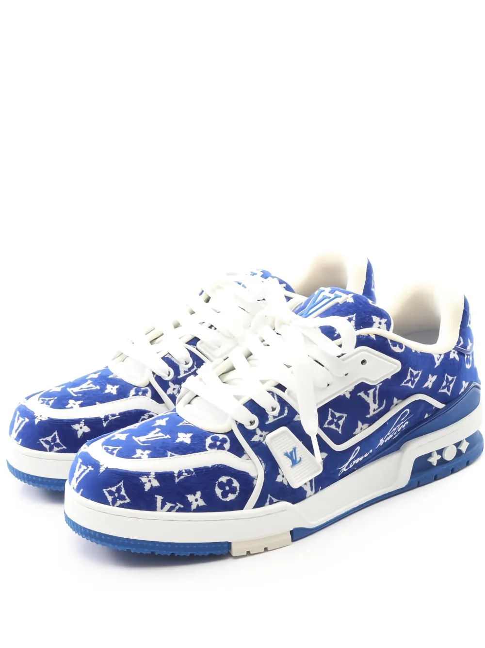 Louis Vuitton Pre-Owned 2023 Line Marine Sneakers - Blau
