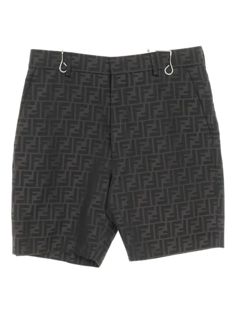 Fendi Pre-Owned Zucca-print shorts