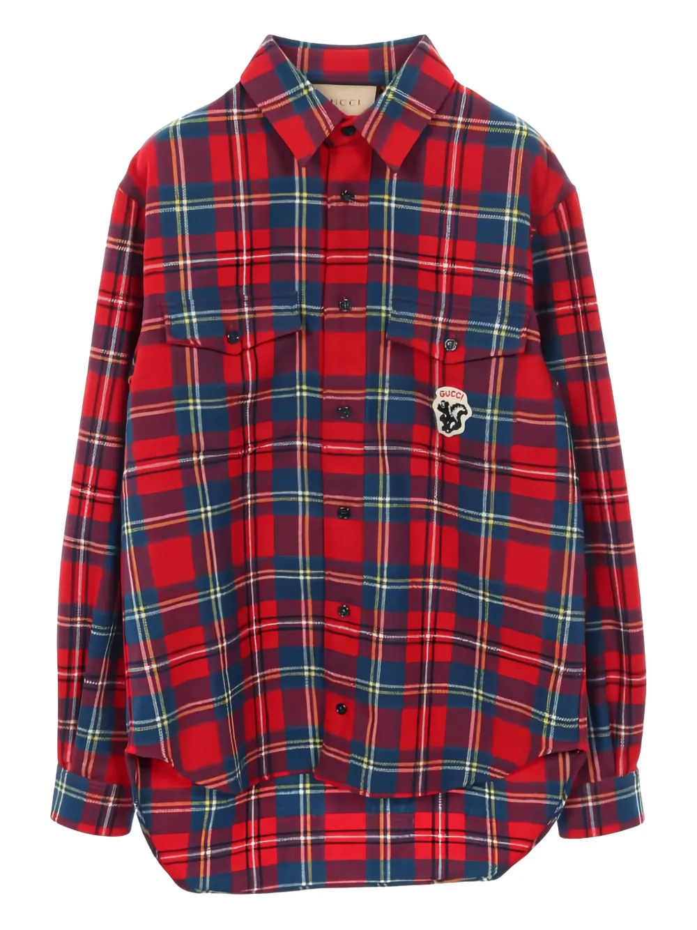 Gucci Pre-Owned 2010s check shirt - Rosso