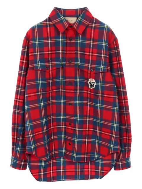 Gucci Pre-Owned 2010s check shirt