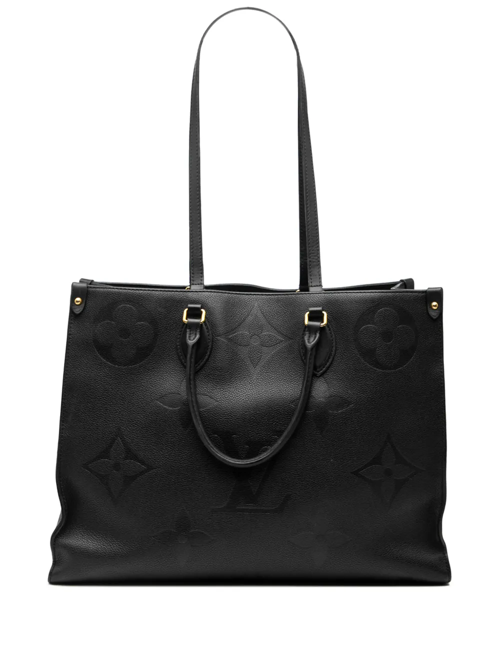 Louis Vuitton Pre-Owned 2020 Monogram Empreinte Onthego GM satchel - Nero