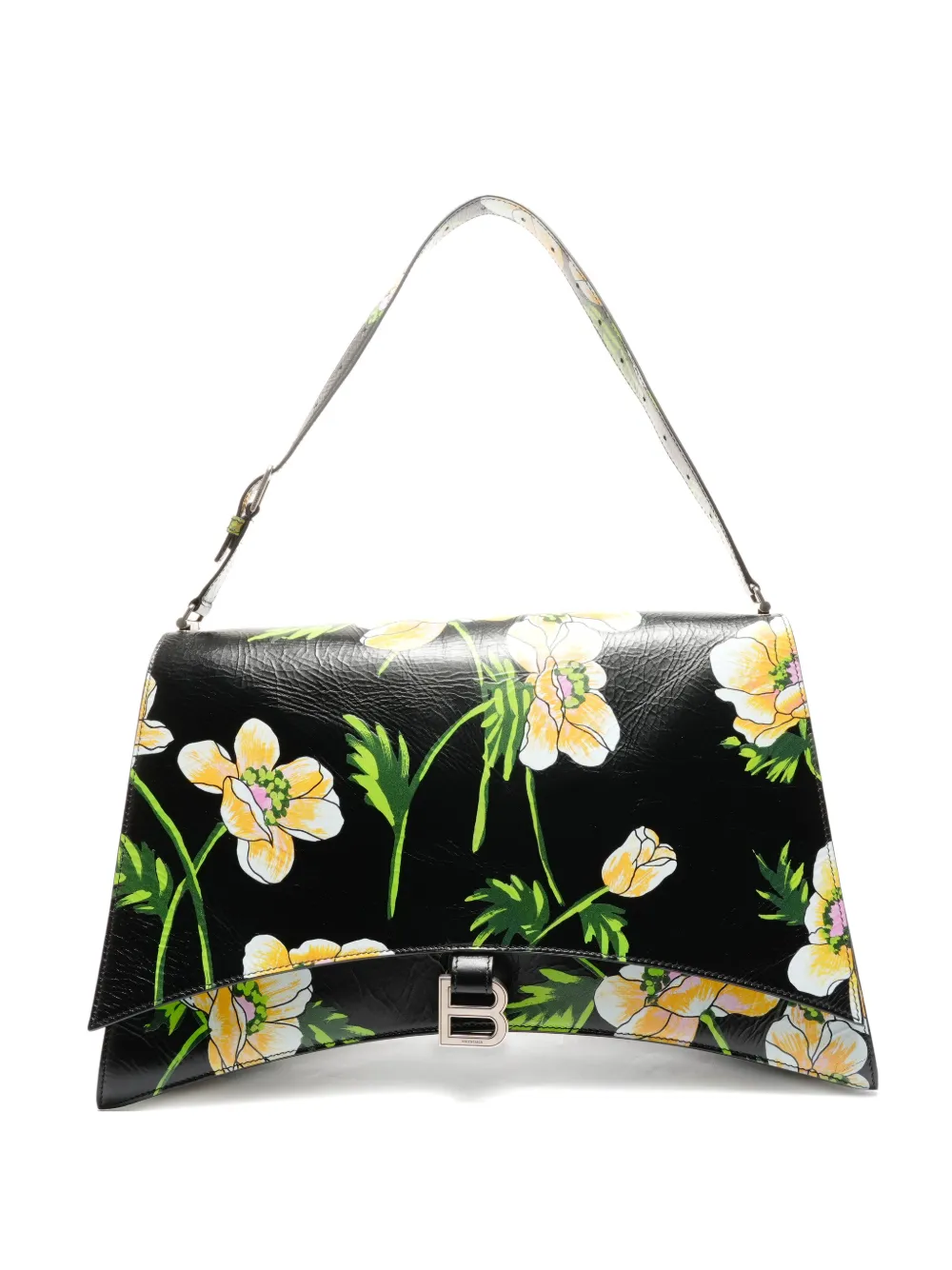 Balenciaga Pre-Owned 2023 Clush L leather shoulder bag - Nero