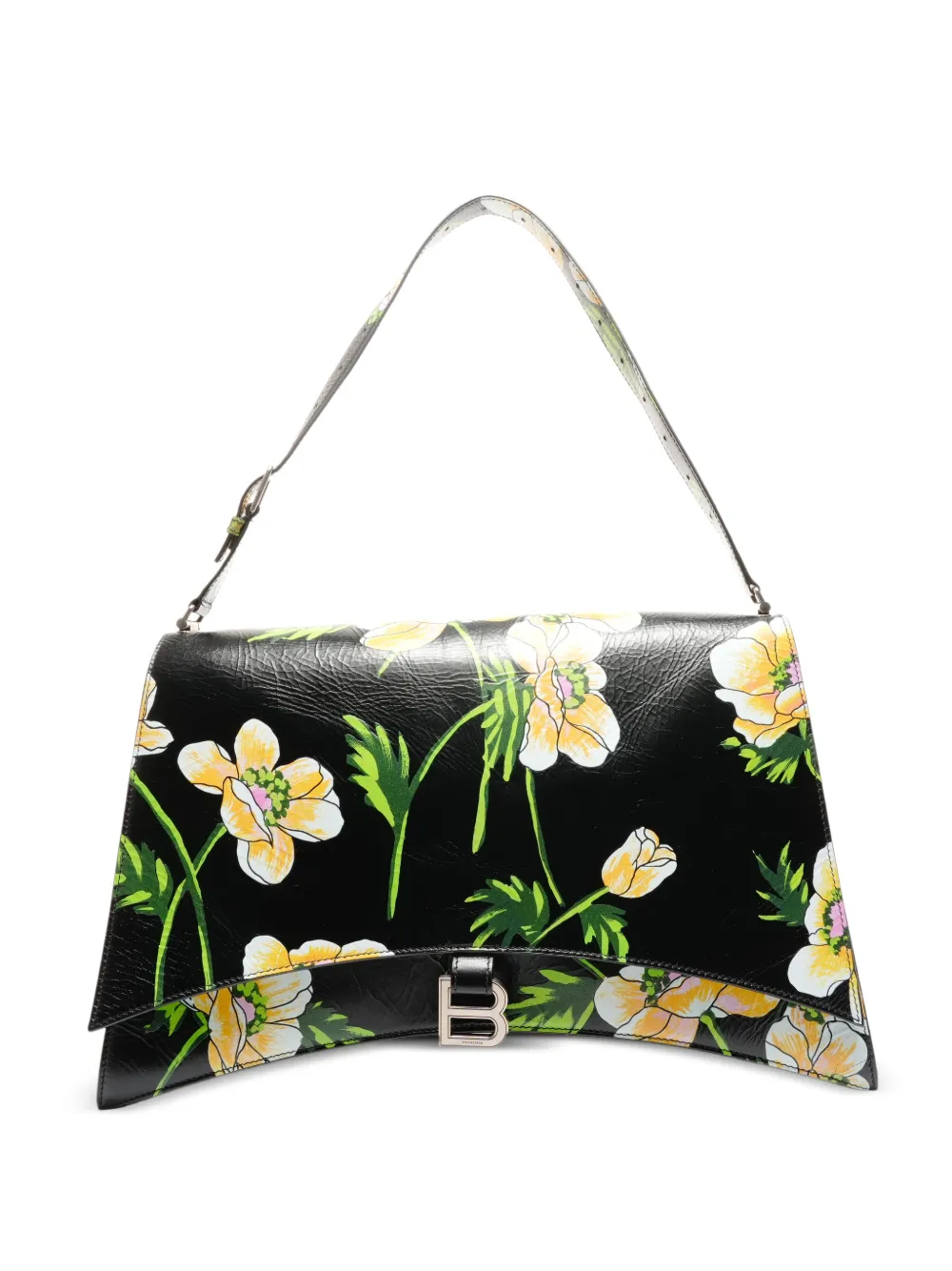 Balenciaga Pre-Owned 2023 Clush L leather shoulder bag - Nero