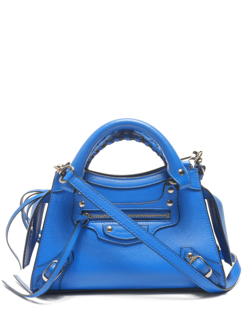 Balenciaga Pre-Owned 2015-2025 mini Neo Classic City cross body bag - Blu