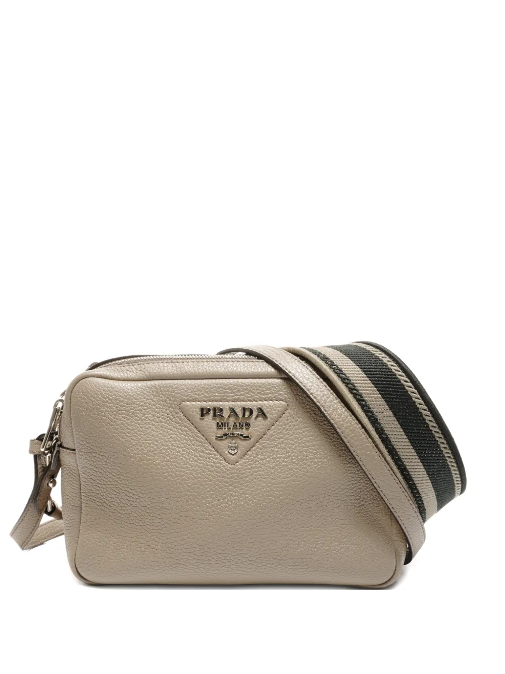 Prada Pre-Owned 2010-2025 leather cross body bag - Toni neutri