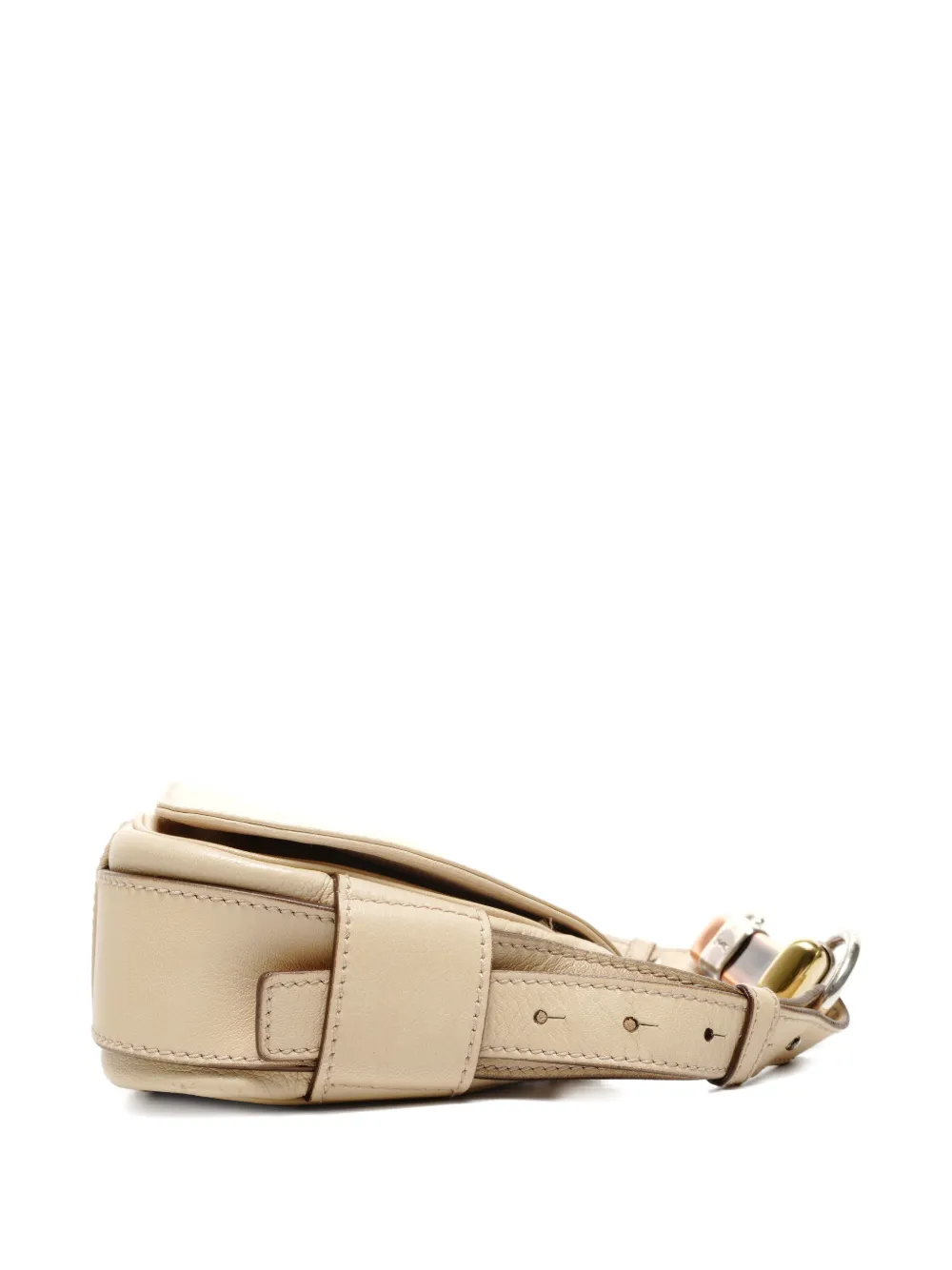 1990-2000s Mombasa Leather Shoulder Bag