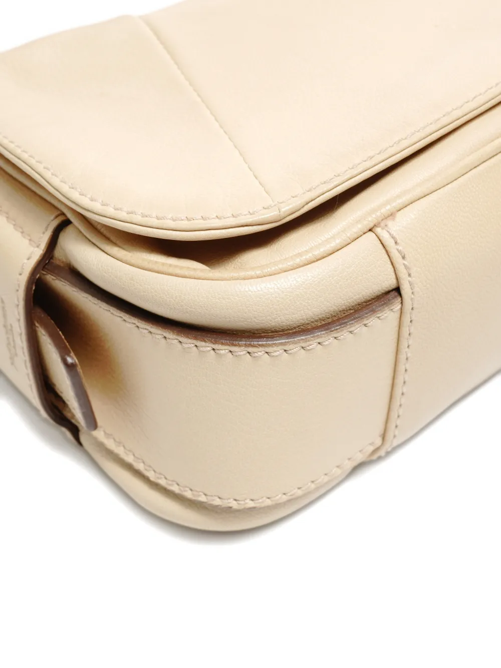 1990-2000s Mombasa Leather Shoulder Bag