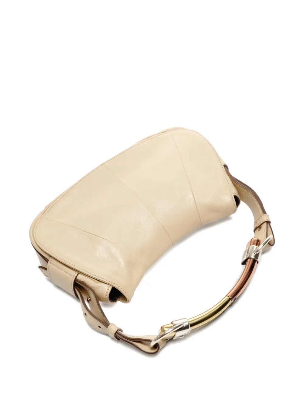 1990-2000s Mombasa Leather Shoulder Bag