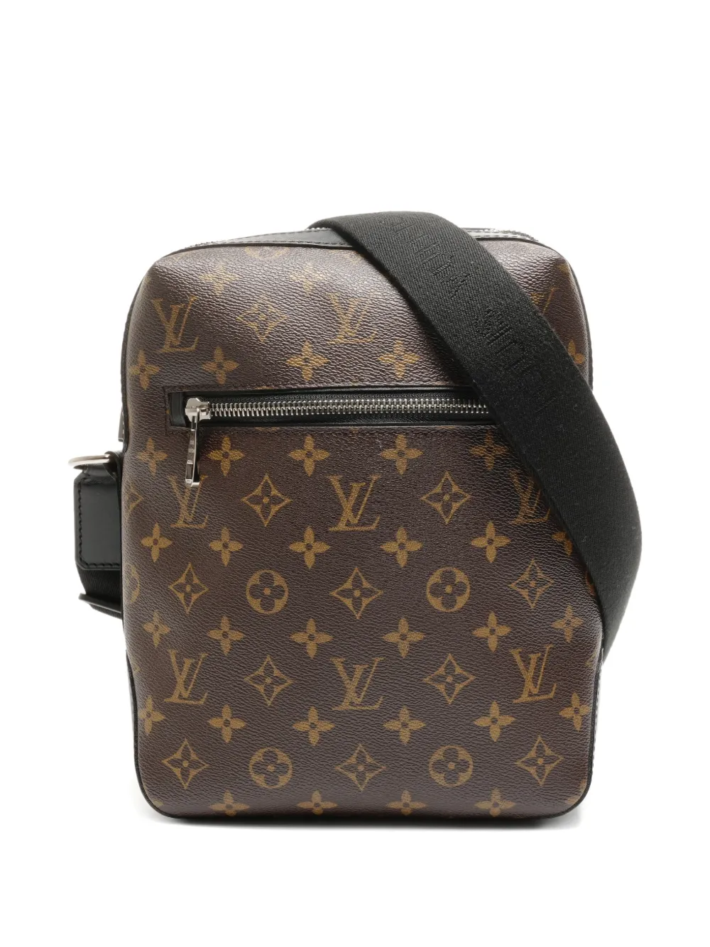 Louis Vuitton Pre-Owned 2012 Macasar Torres PM monogram cross body bag - Marrone