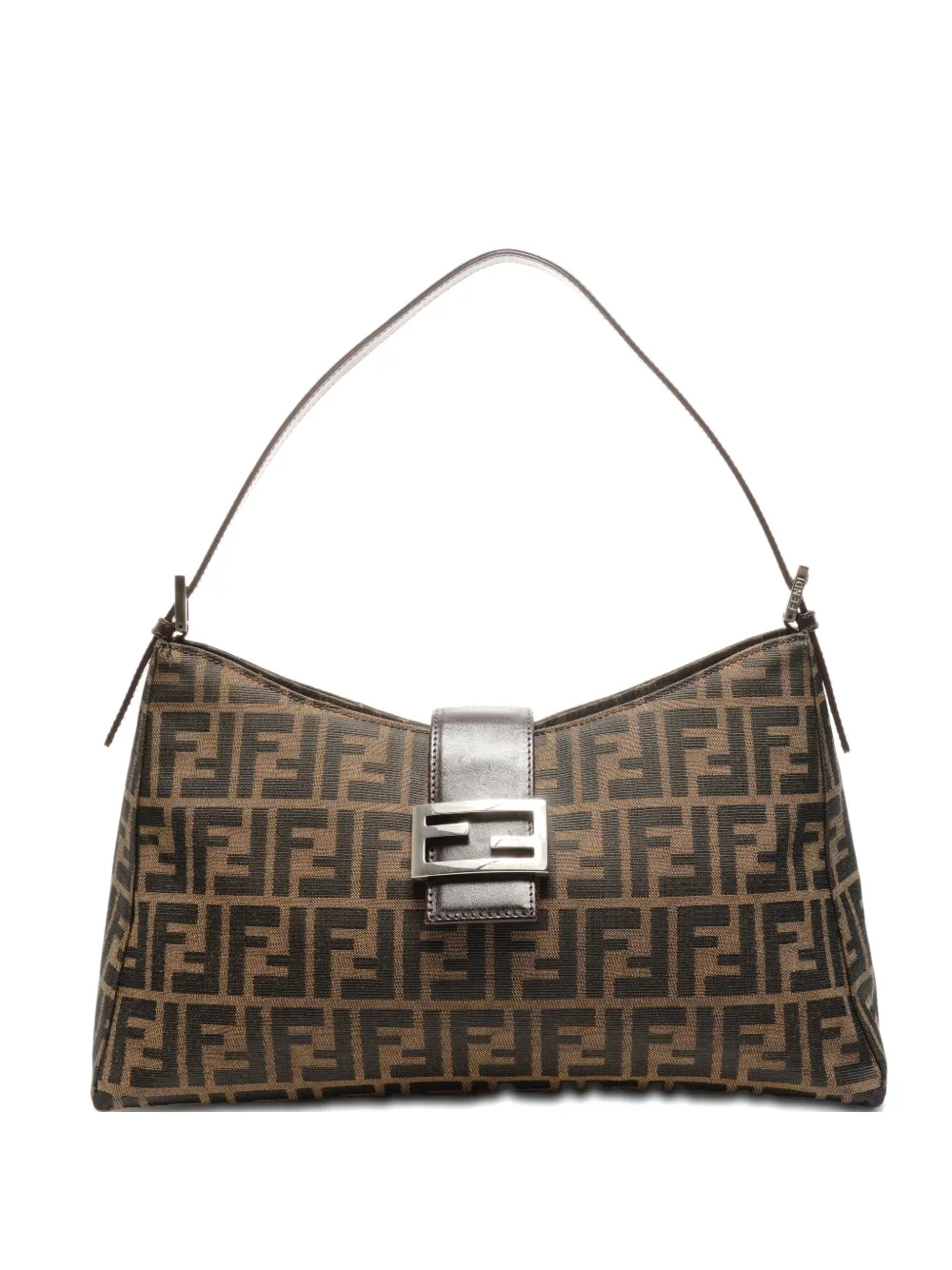 Fendi Pre-Owned 1990-2000 Mamma Baguette shoulder bag - Marrone