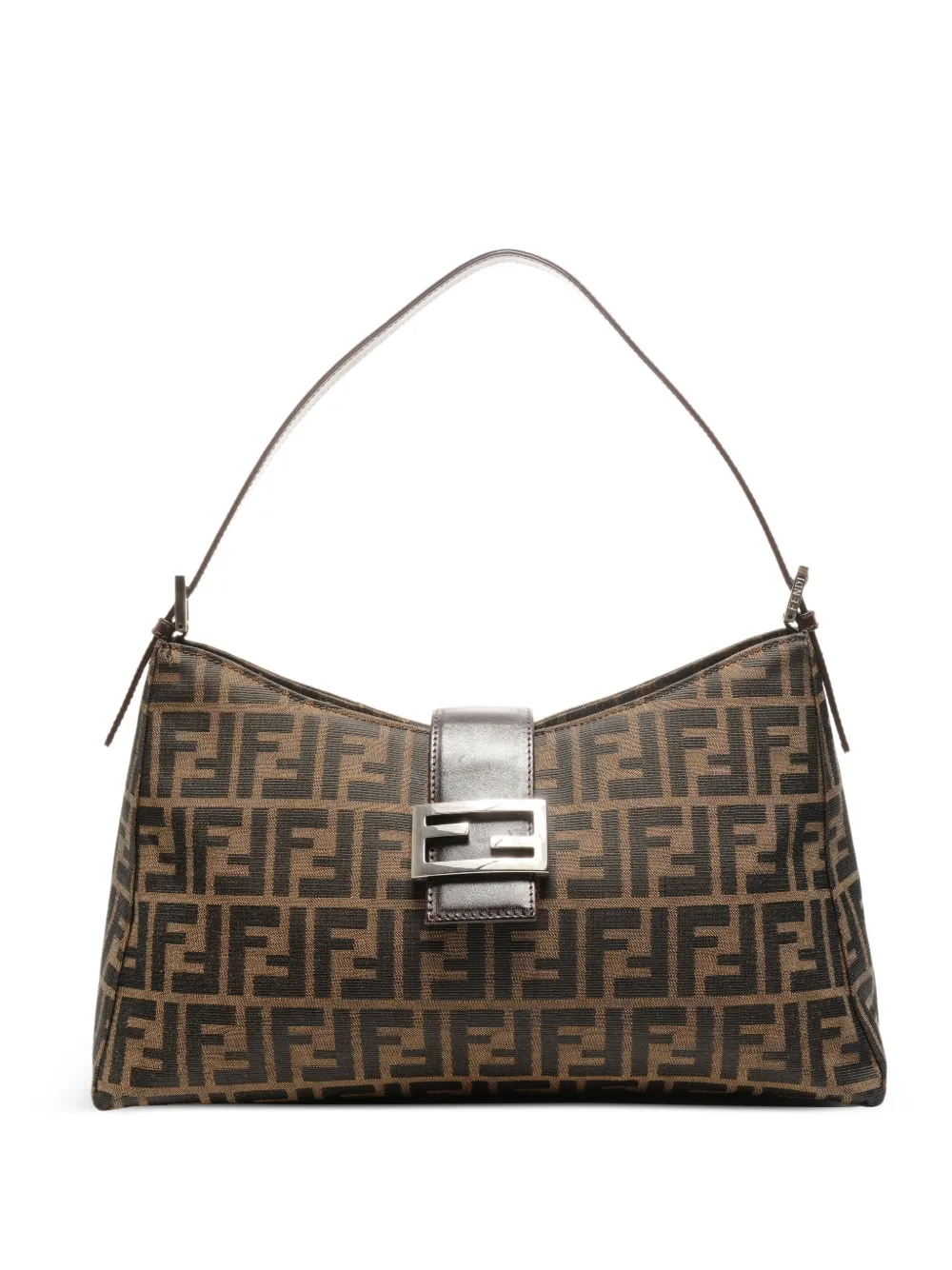 Fendi Pre-Owned 1990-2000 Mamma Baguette shoulder bag - Brown