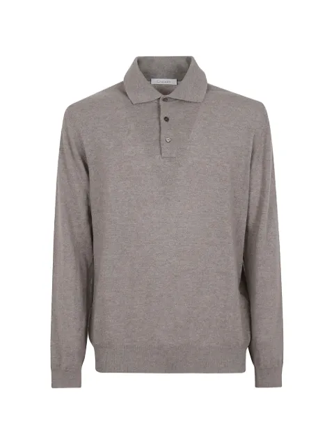Cruciani long-sleeve polo shirt