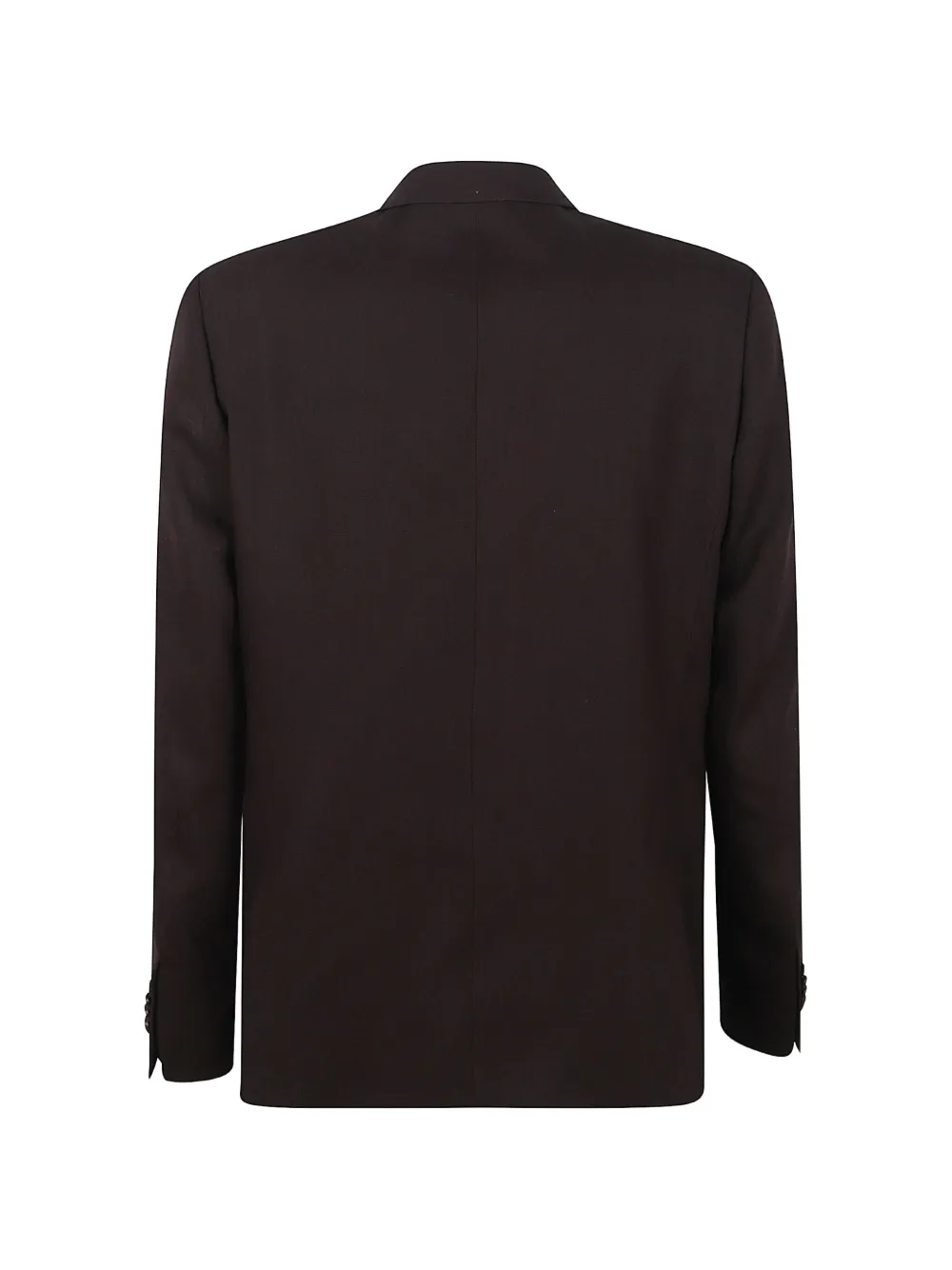 Paul Smith Pak met enkele rij knopen en gekerfde revers Bruin