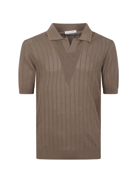 Cruciani ribbed-knit T-shirt
