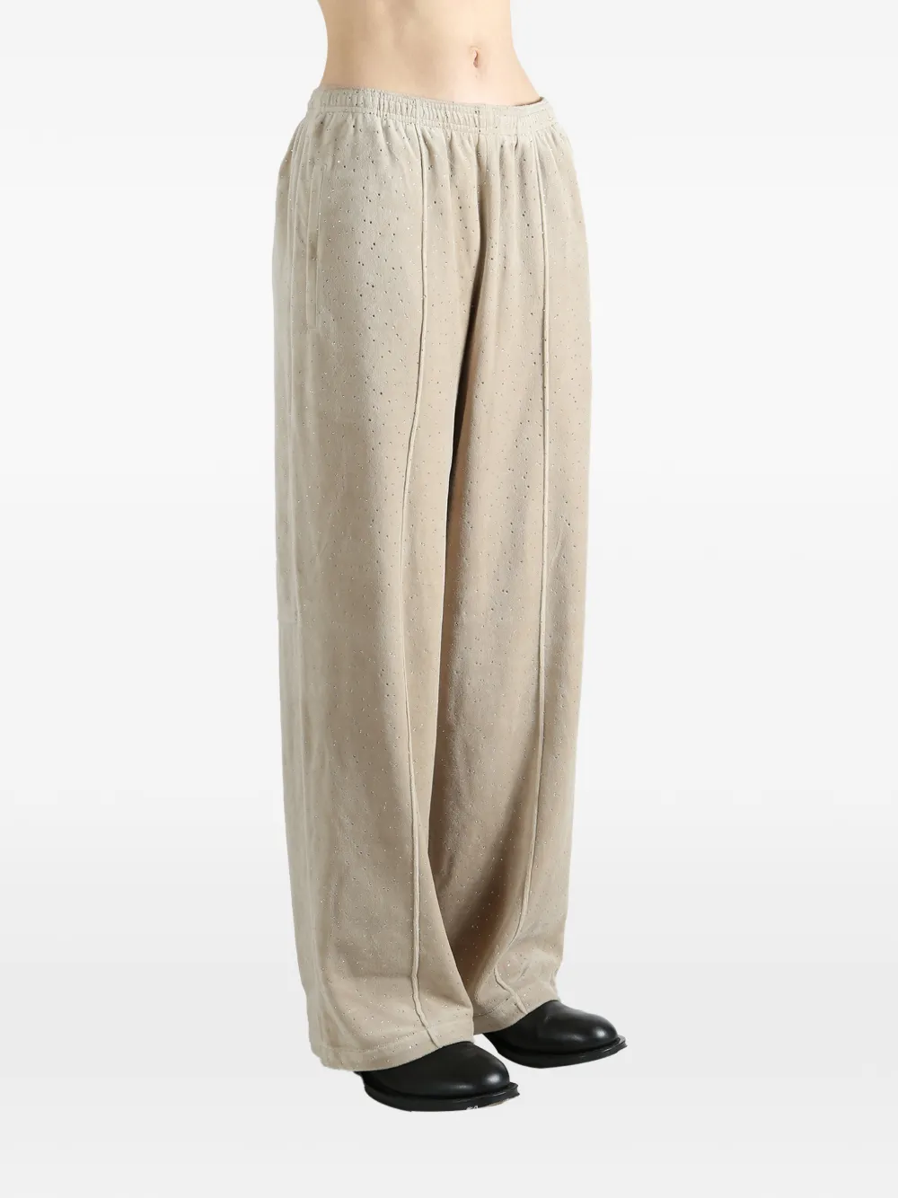  Alexander Wang Embellished Track Pants - Neutrals 