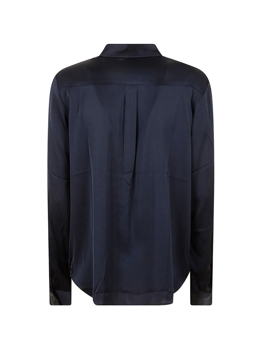 SILK95FIVE Button-up shirtjack met borstzak Blauw
