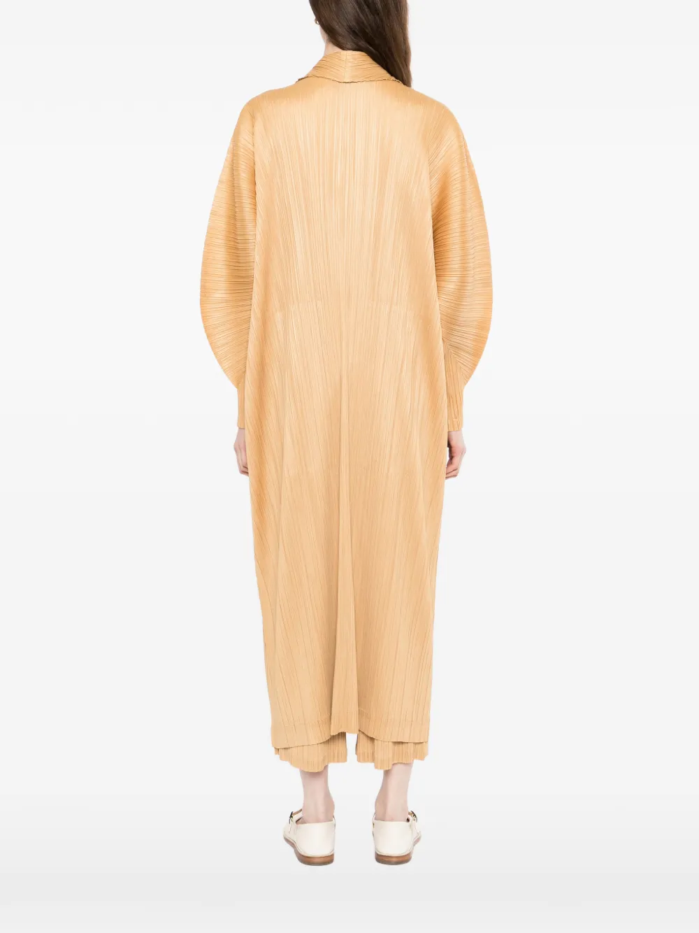Pleats Please Issey Miyake December jas Geel