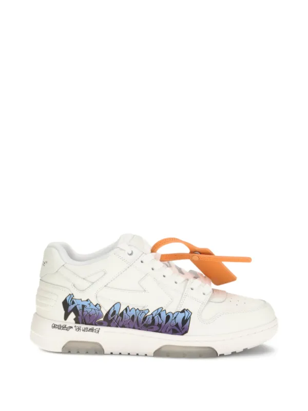 Off-White Arrow Print Sneakers | White | FARFETCH NO
