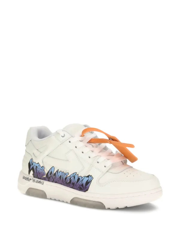 Off-White Arrow Print Sneakers | White | FARFETCH