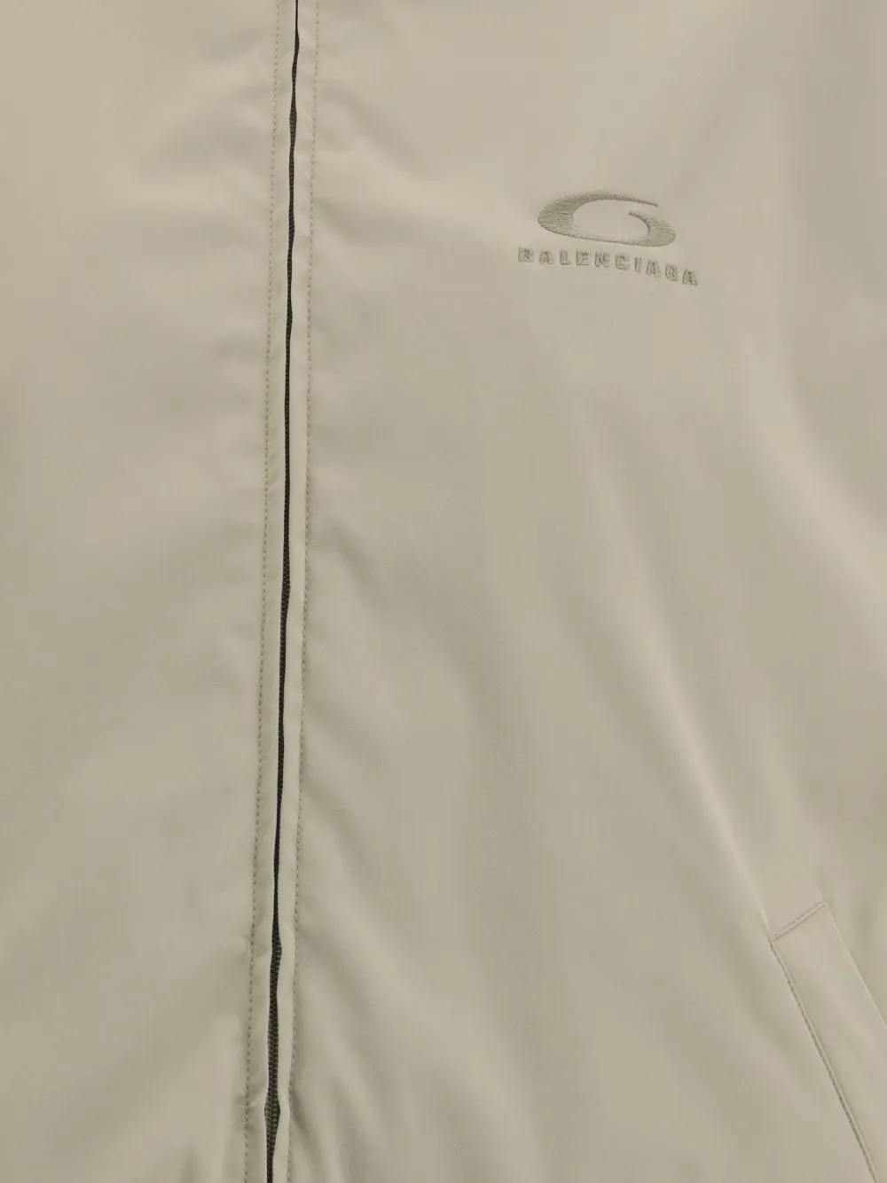 Balenciaga Chaqueta Bómber Con Logo - Neutro 