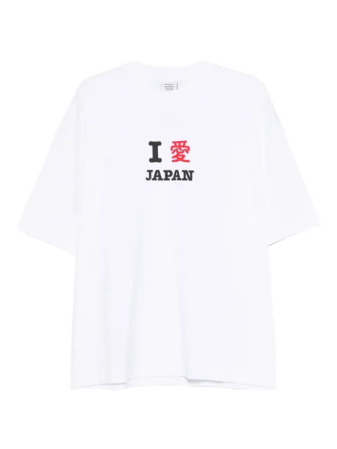 VETEMENTS t-shirt à imprimé graphique