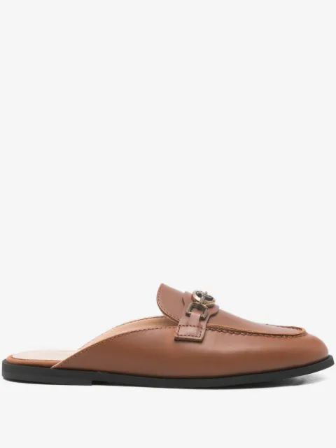 PINKO logo-chain mules