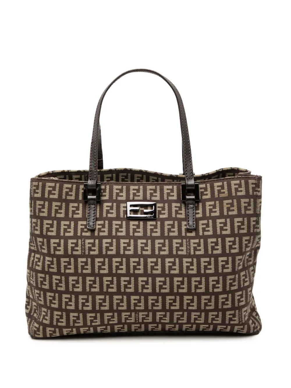 Fendi Pre-Owned 2000-2010 Small Zucchino Canvas tote bag - Marrone