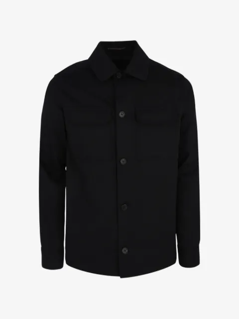 slowear patch-pocket over shirt