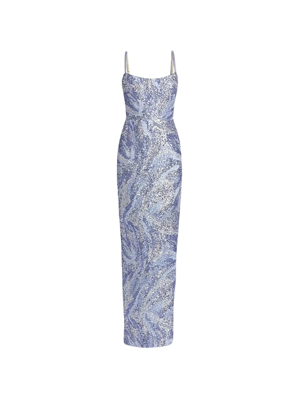 Bronx and Banco Dahlia maxi dress - Blu