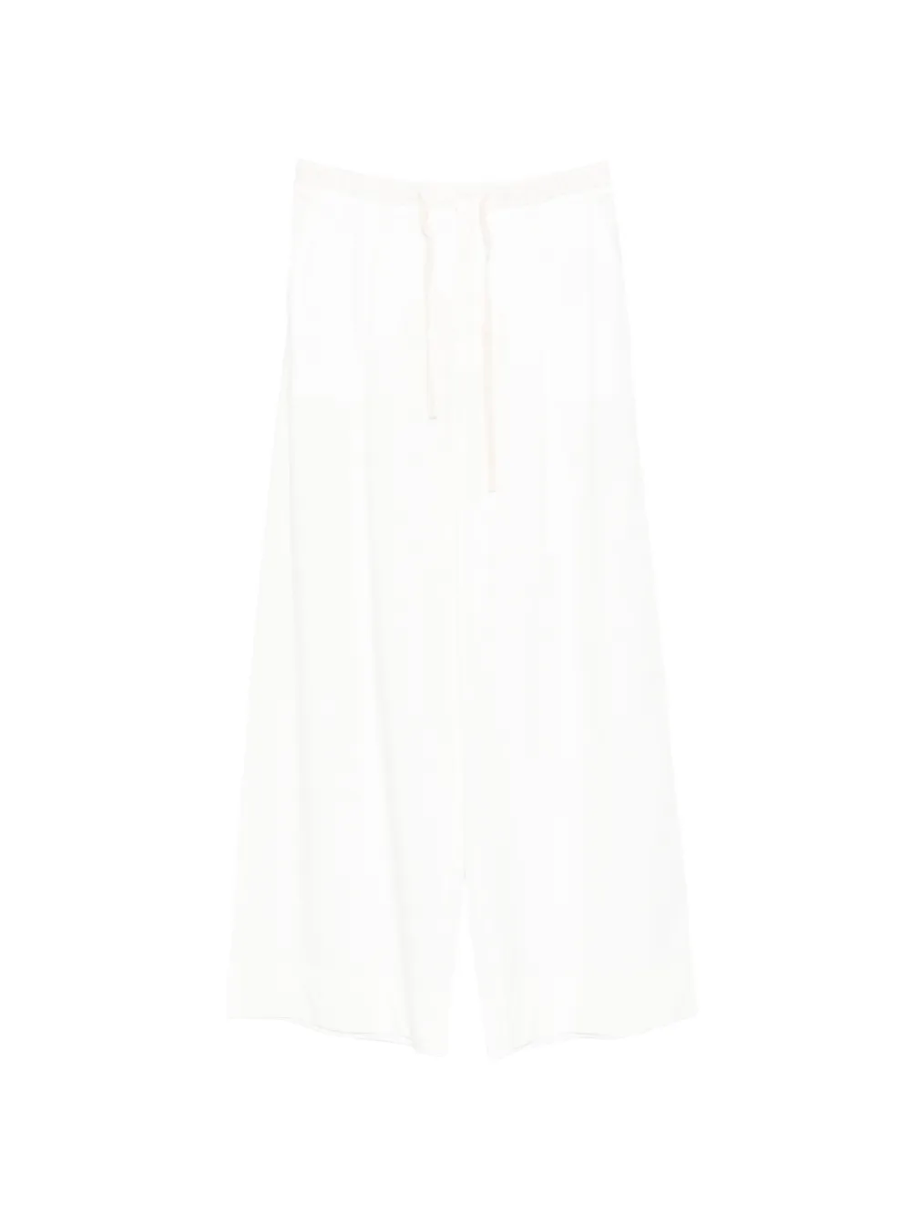 Soeur Hugues drawstring trousers - Bianco