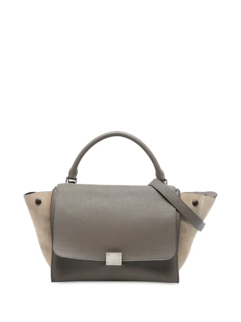 Celine Pre-Owned bolso satchel Trapeze mediano 2015