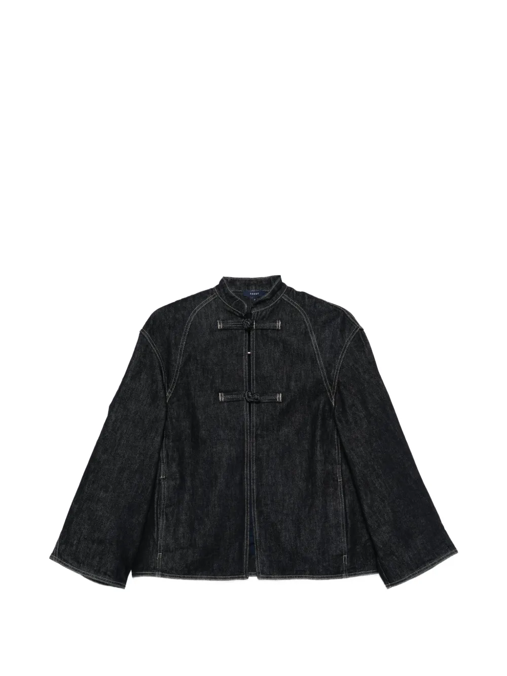 Soeur Iliana knot-button jacket - Blue