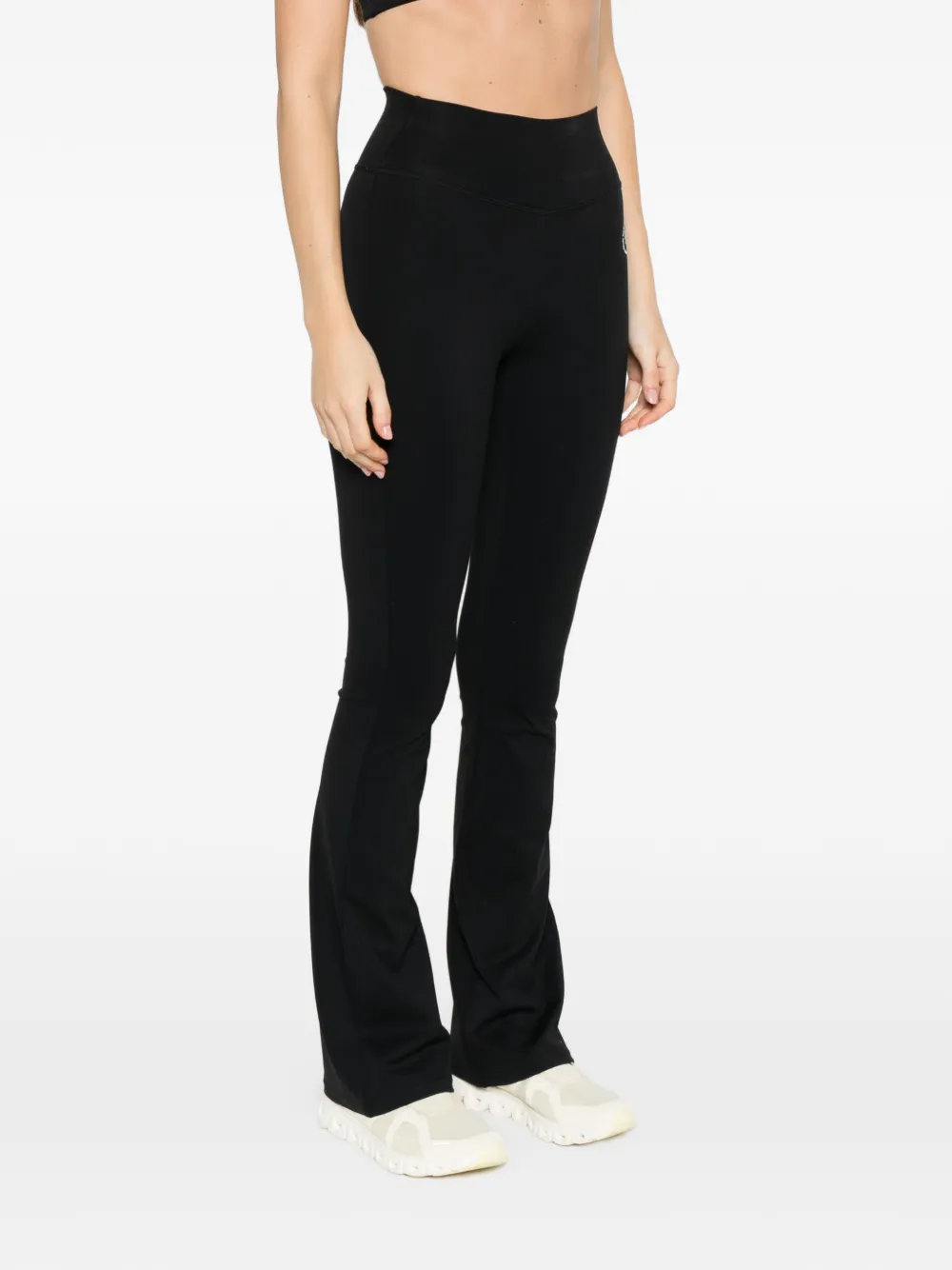 SRHWC logo flared-hem leggings