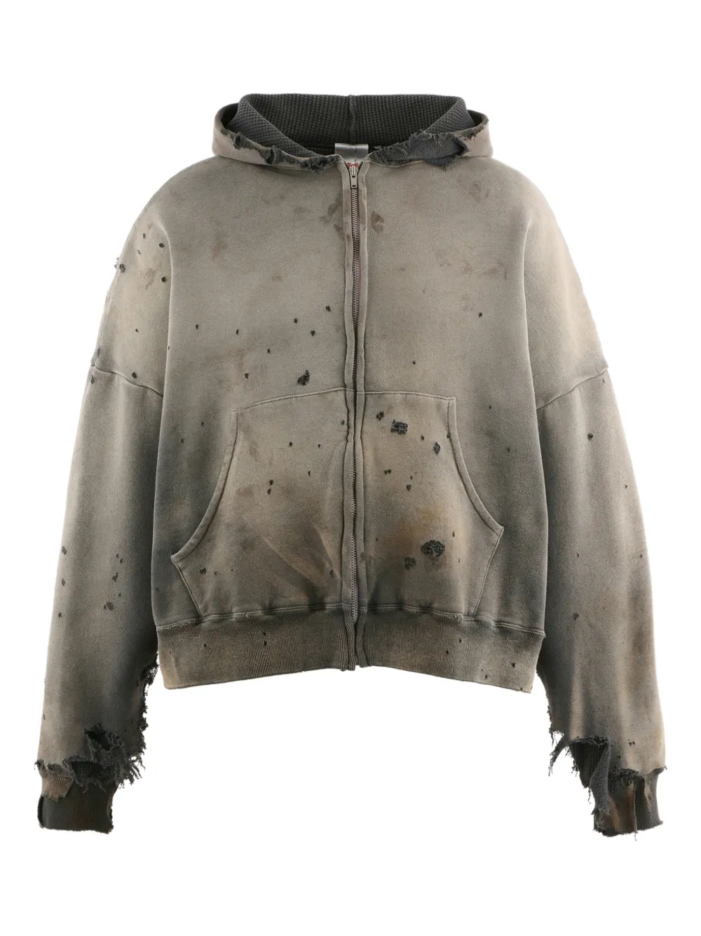 SAINT MXXXXXX Felpa con effetto vissuto - Grigio