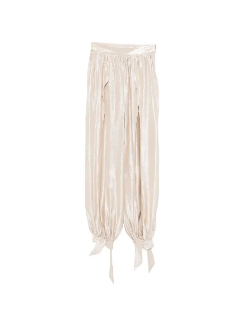 Taller Marmo tie-cuff trousers