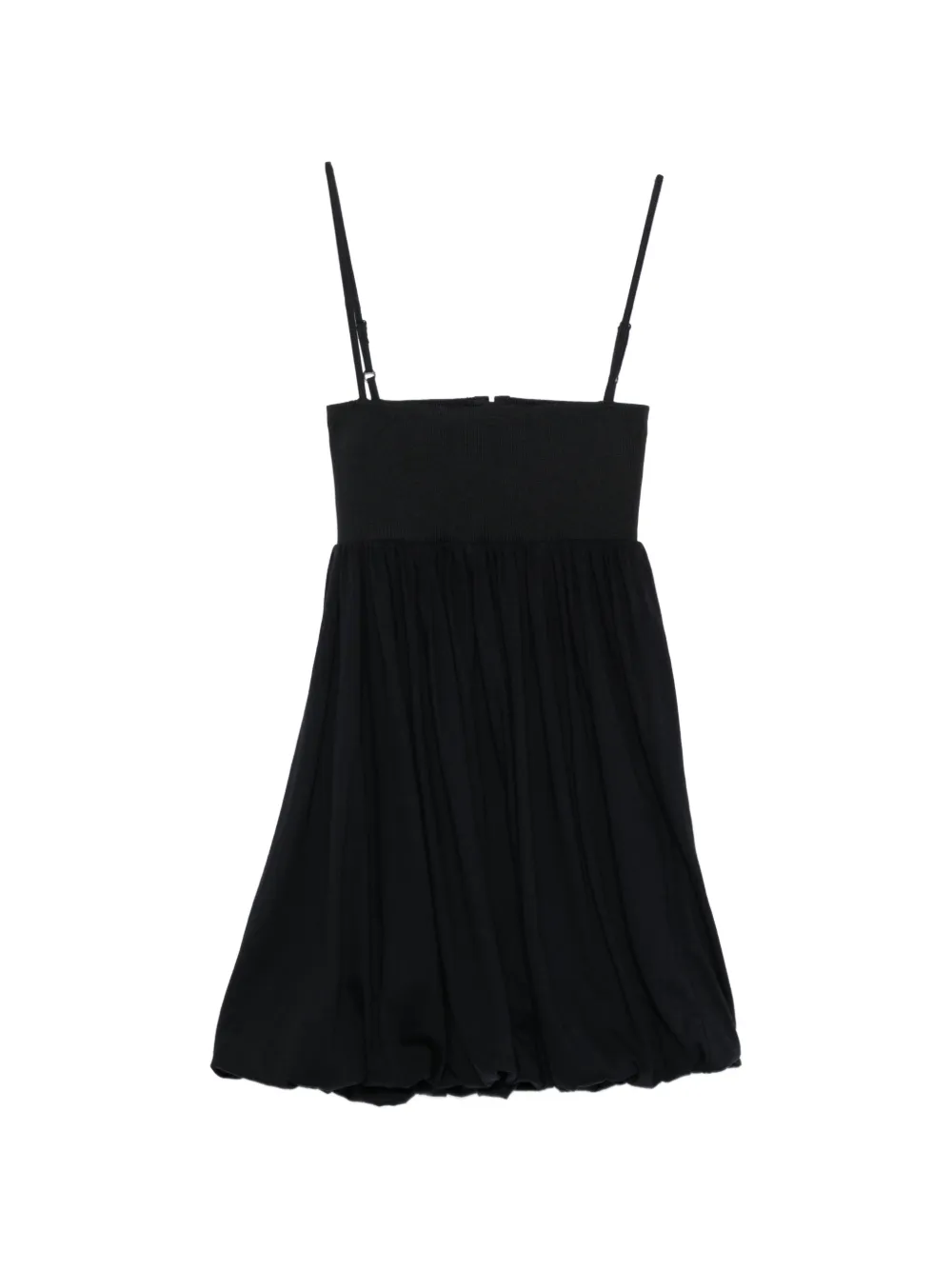 Gimaguas Selina square-neck mini dress - Nero