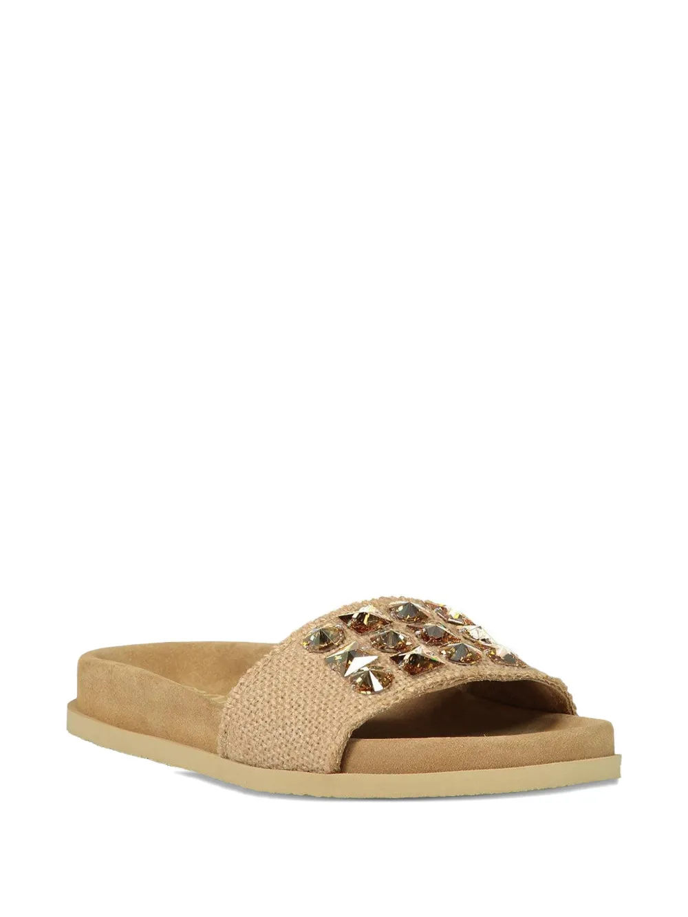 Pedro Garcia dolomitA embellished sandals Beige