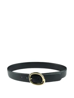 Haider Ackermann Skinny Leather Belt | ブラック | FARFETCH JP