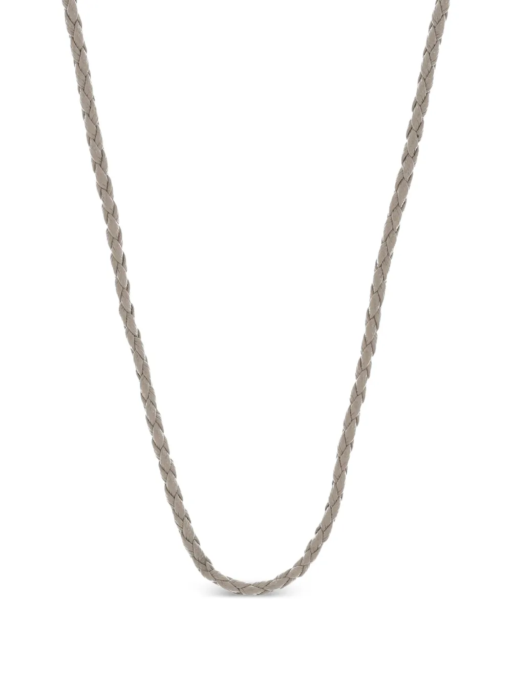 BUDDHA MAMA cord necklace - Grigio